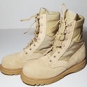 Vibram Military Combat Boots Steel Toe